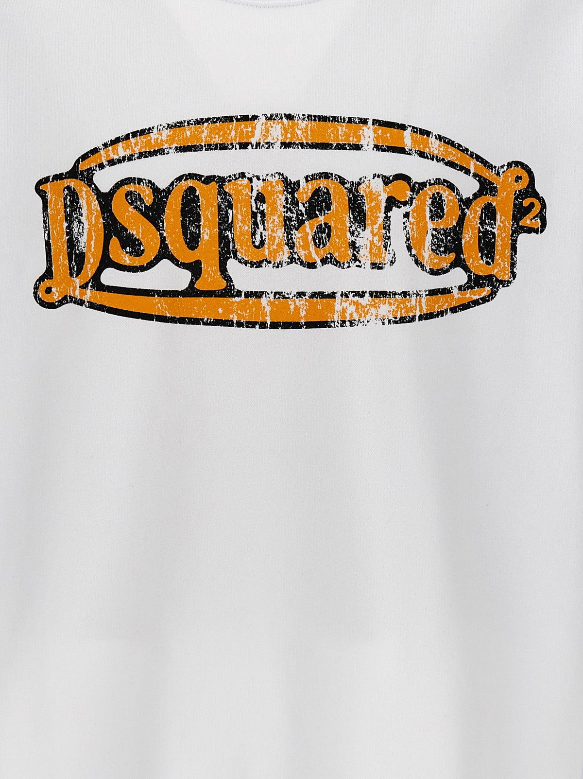 Sweat-shirt Dsquared² en coton blanc