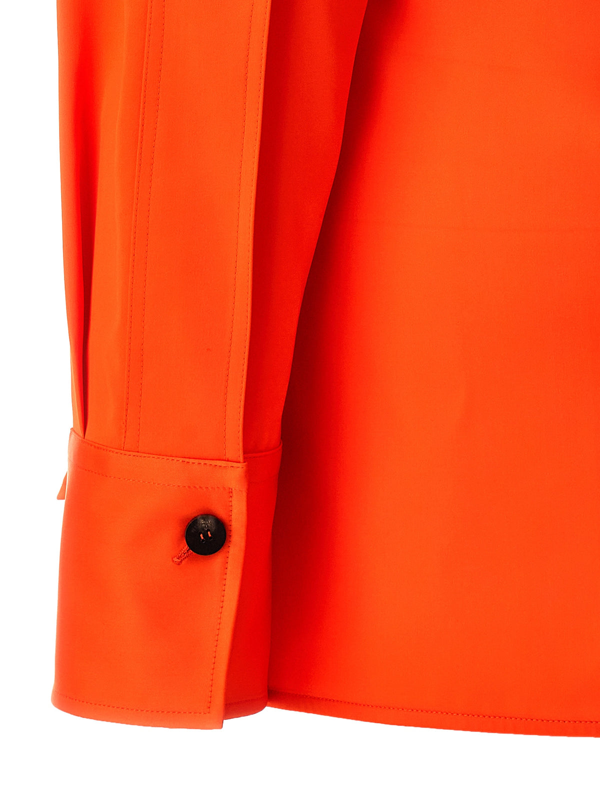Camicetta in viscosa arancione Ferragamo