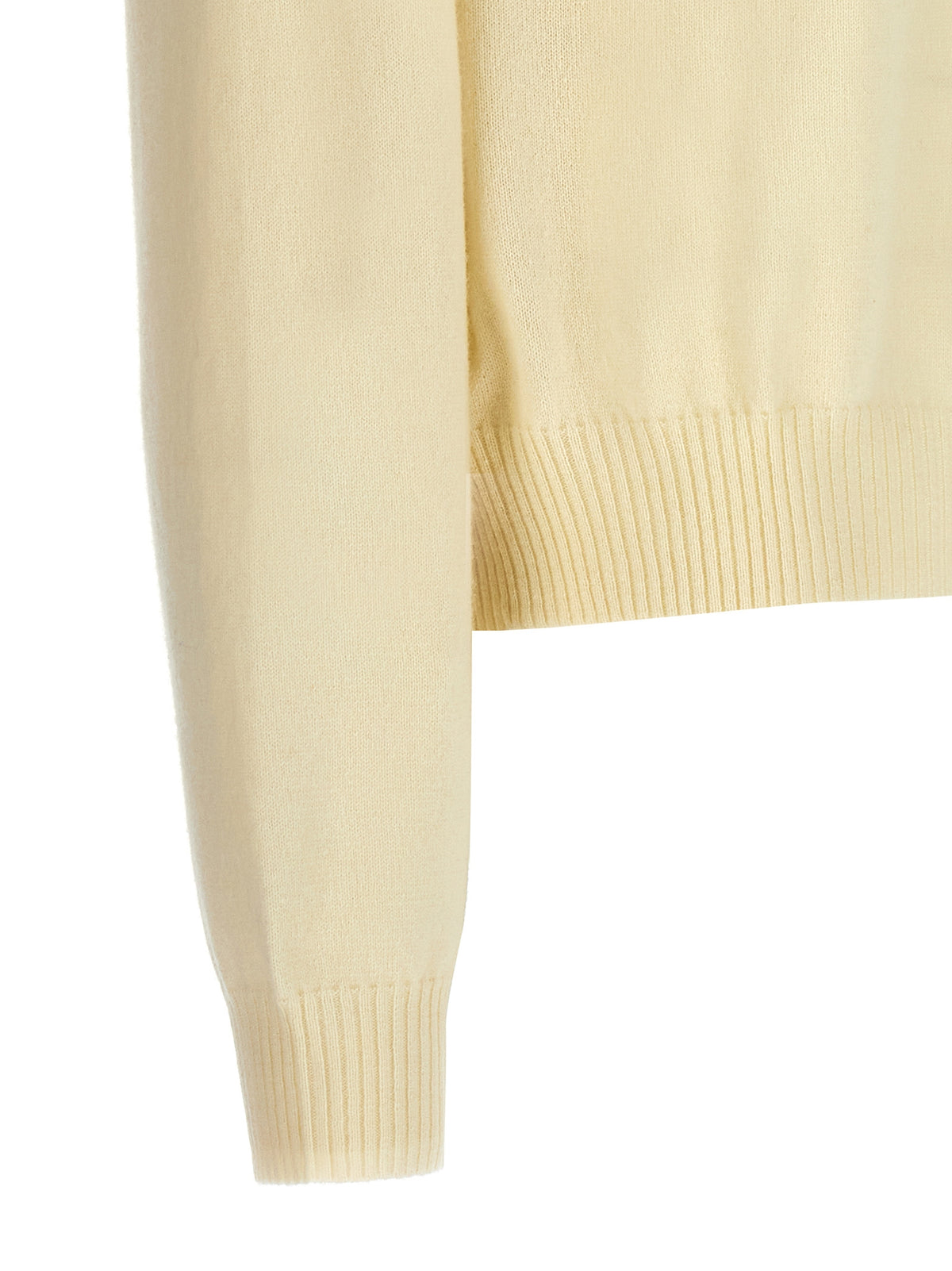 Cardigan bicolore in lana Sportmax