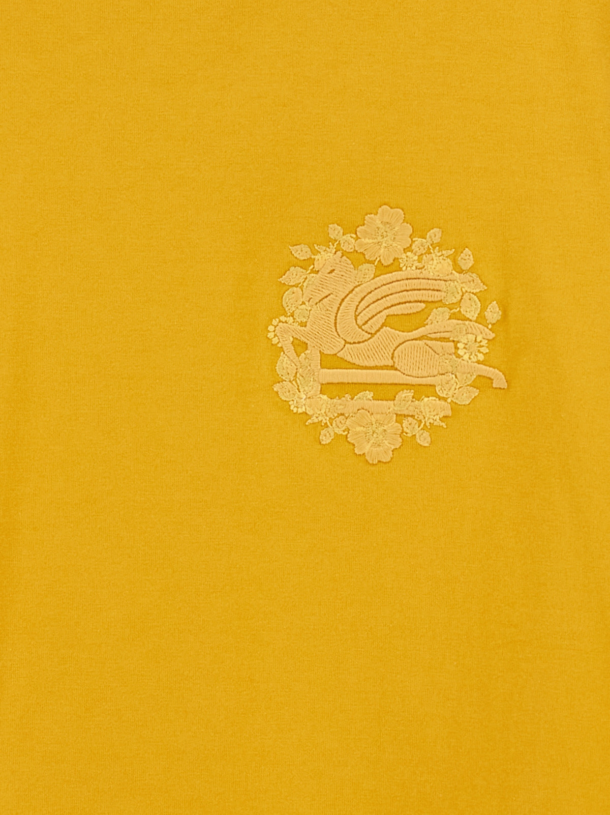 T-shirt Etro in cotone bicolore