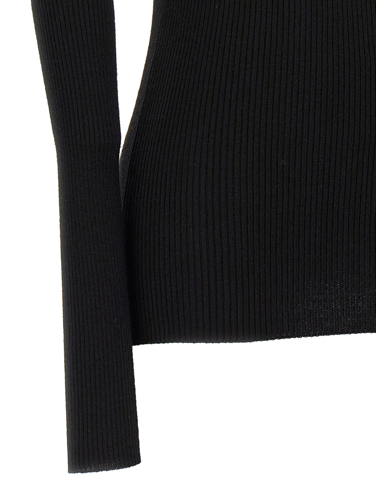 Rick Owens Maglione Nero in Lana