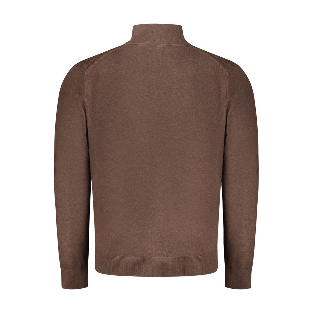 Norvegia 1963 Cardigan Uomo Marrone in Poliammide