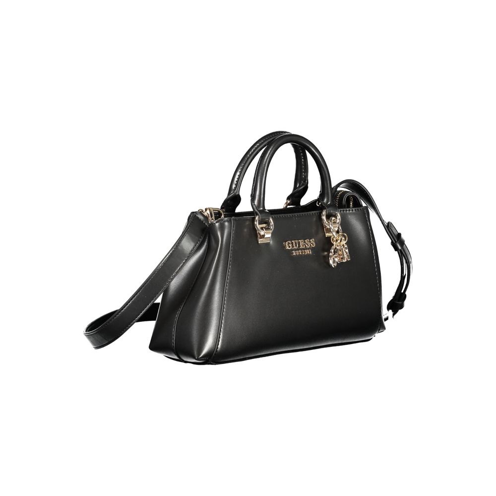 Borsa a mano da donna Guess Jeans Nero Poliuretano