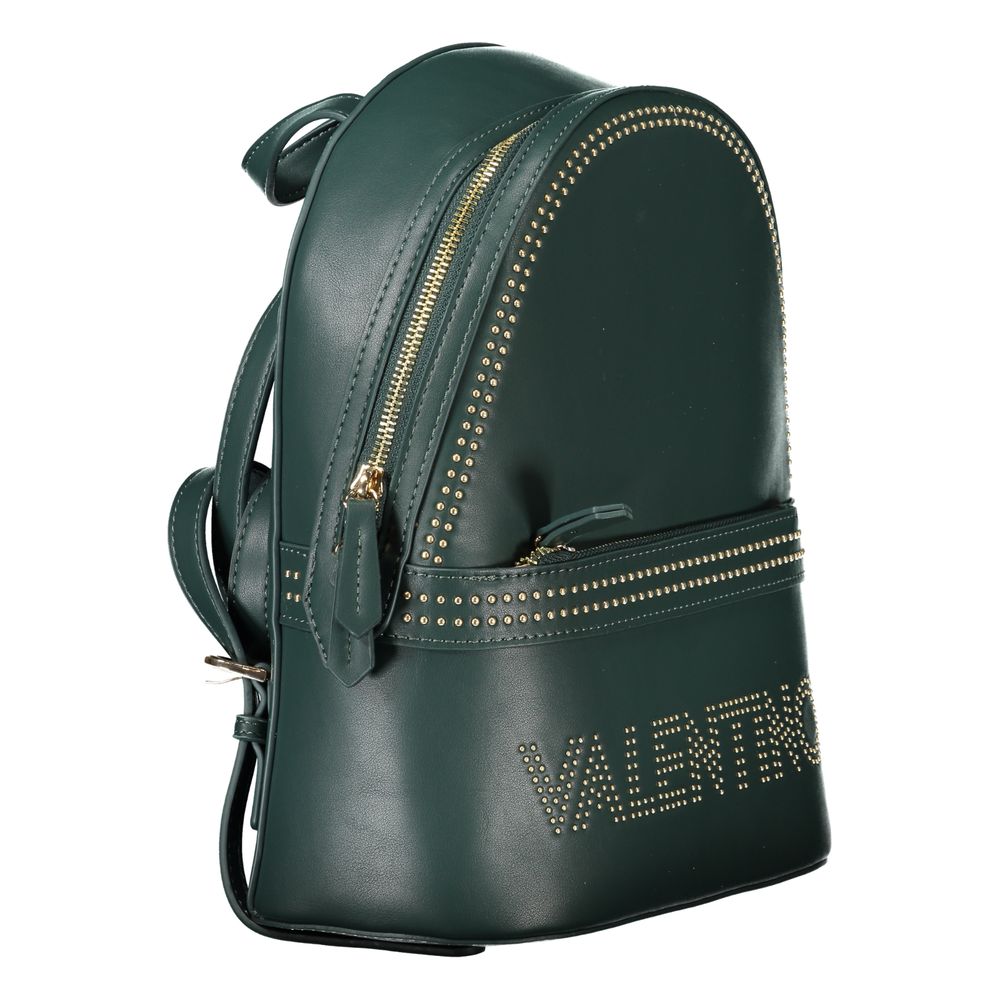 Zaino Mario Valentino Verde Poliuretano da Donna
