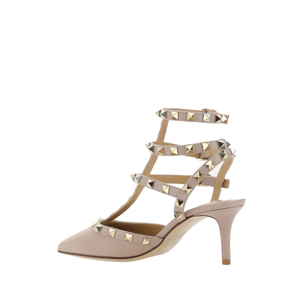 Escarpins Valentino Garavani multicolores en veau à talon haut