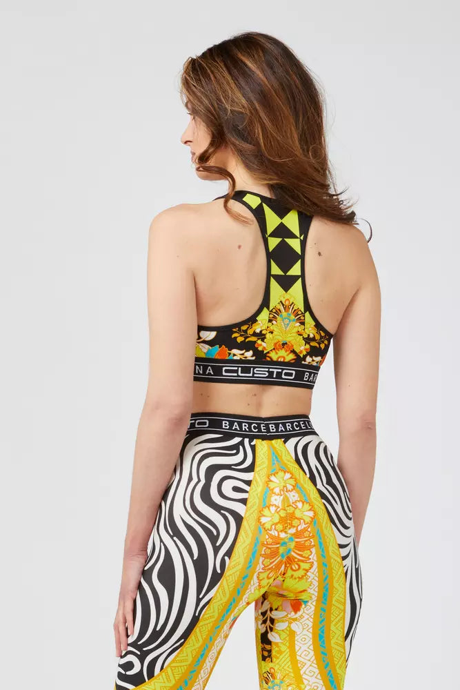 Haut femme Custo Barcelona en polyamide jaune