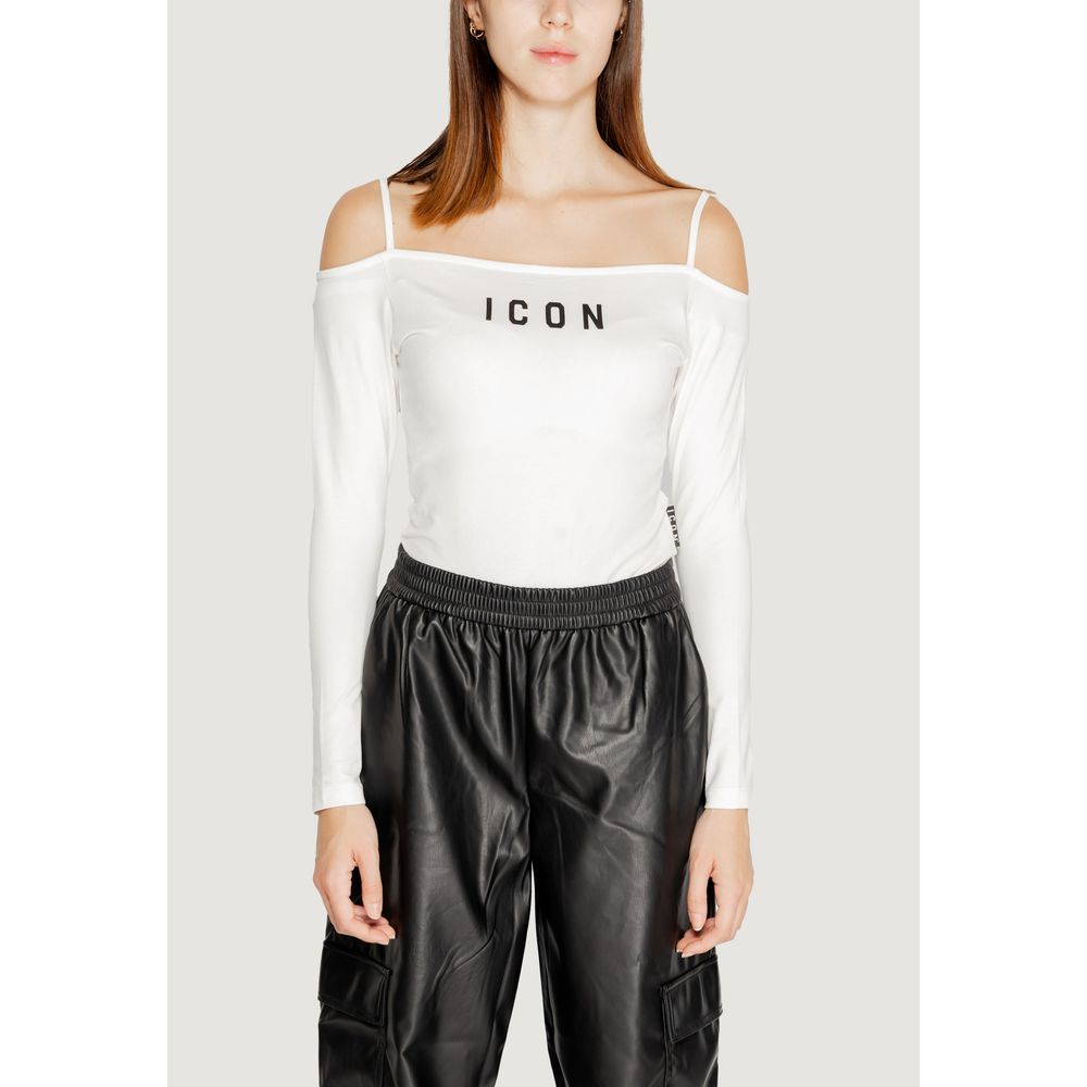 Body Icon in cotone bianco