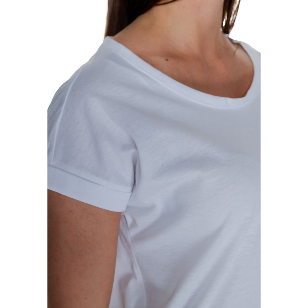 T-shirt blanc en coton Vila Clothes