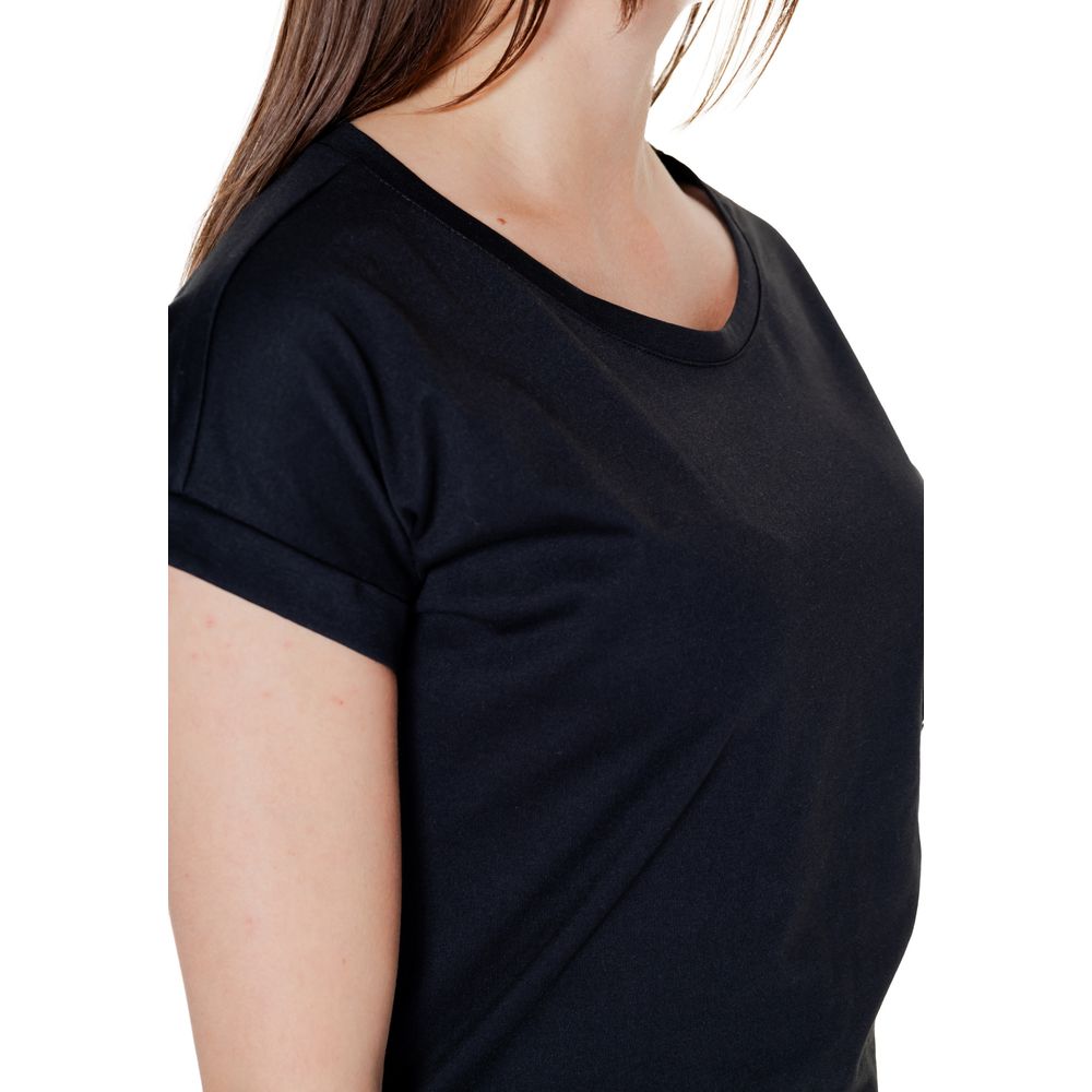 T-shirt en coton noir Vila Clothes