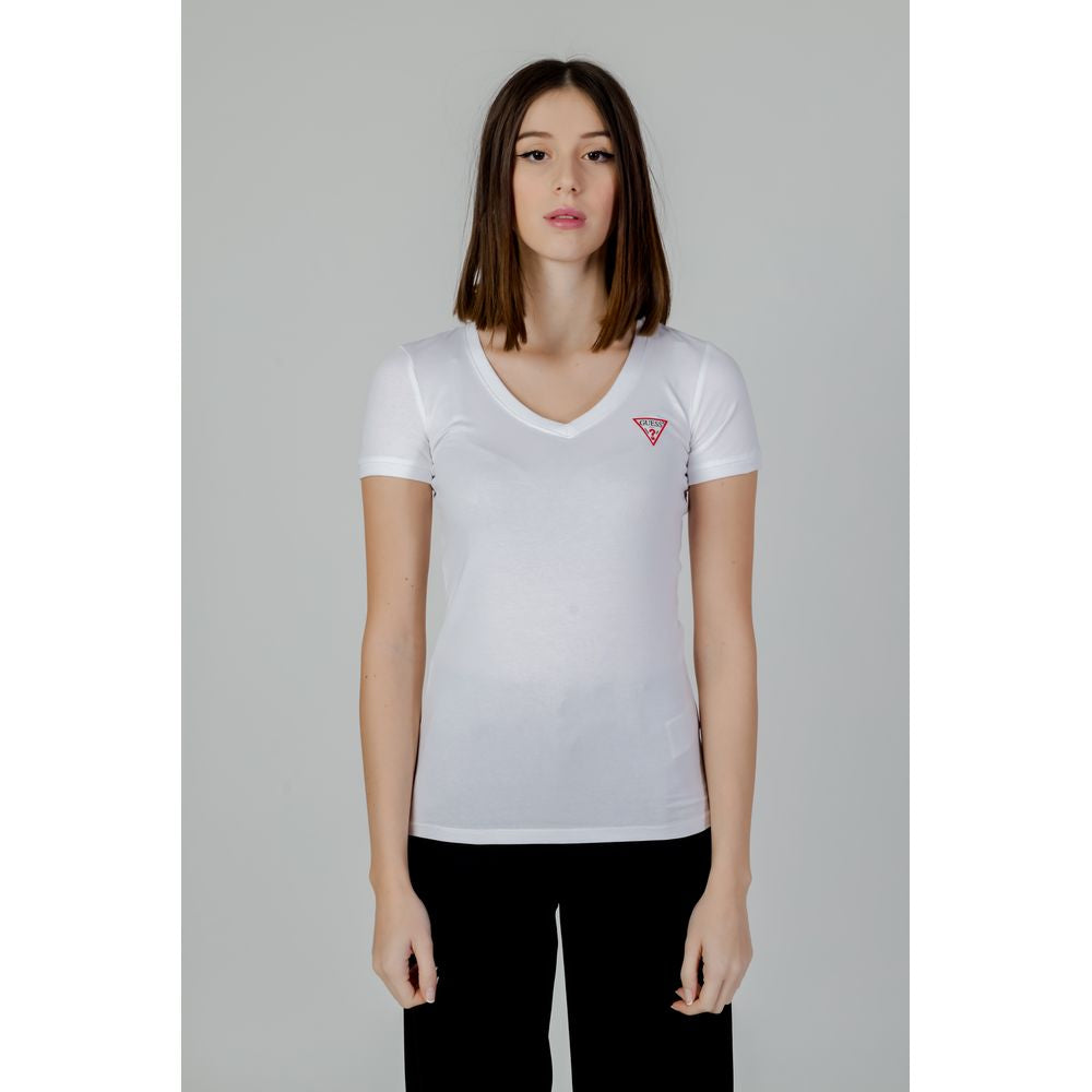Maglietta bianca in cotone Guss
