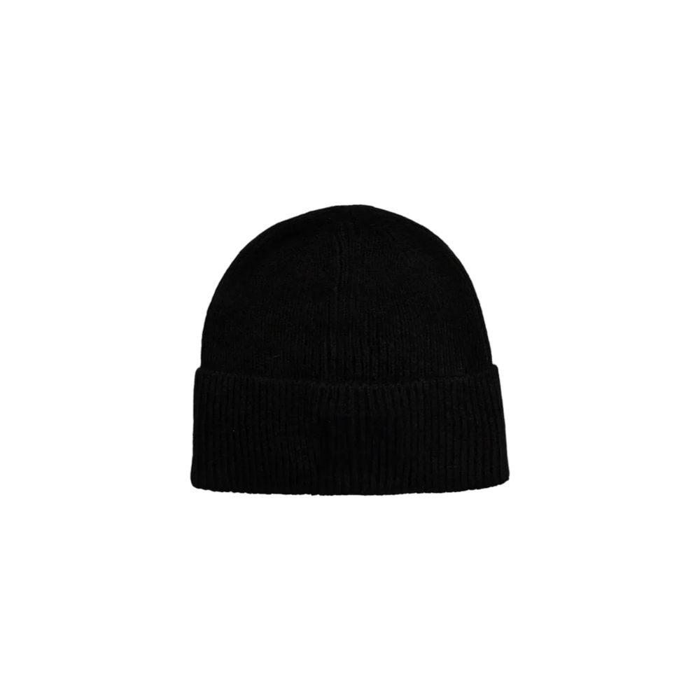 Casquette Calvin Klein Jeans noire en plumes de marabout (casquette de baseball)
