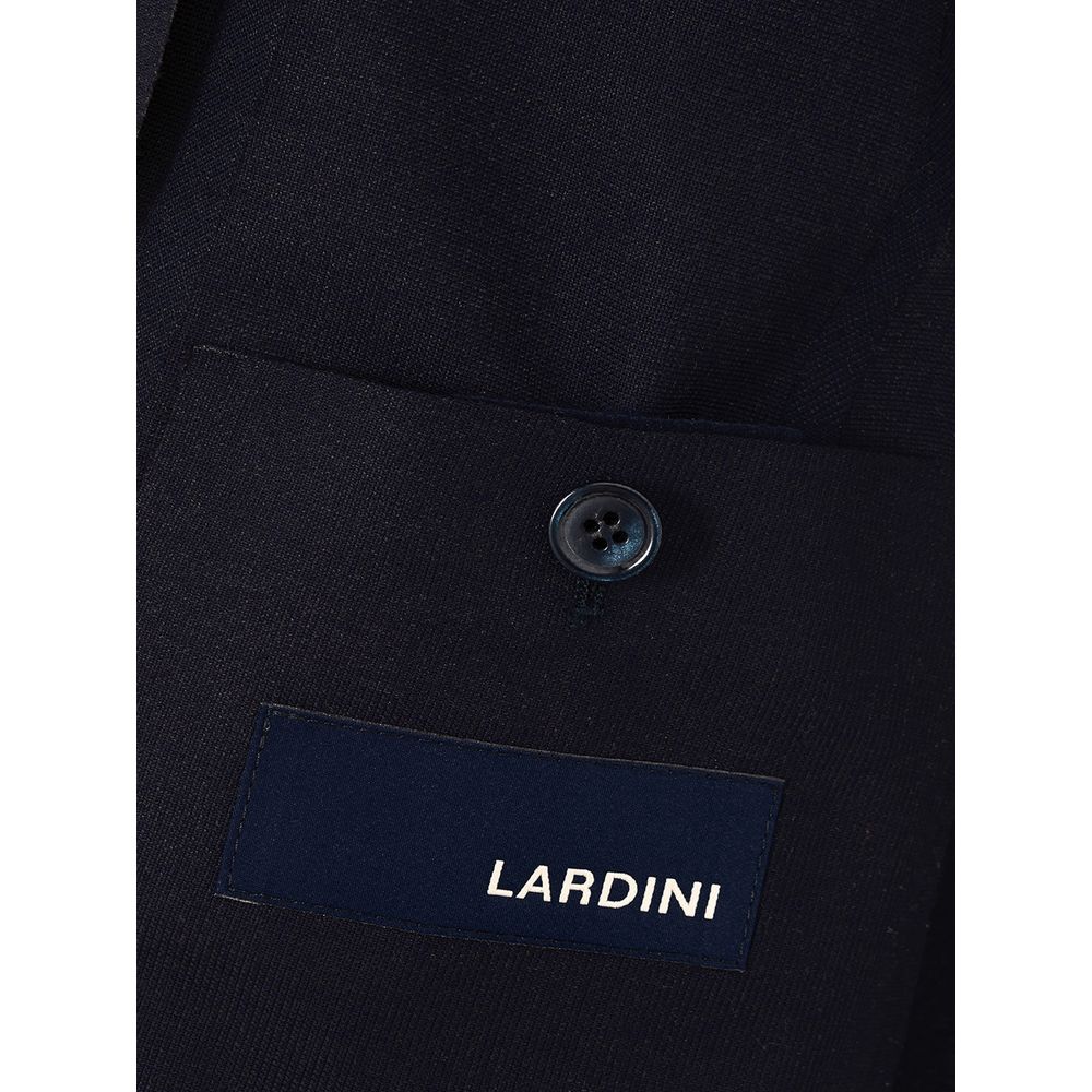 Blazer bleu en coton Lardini