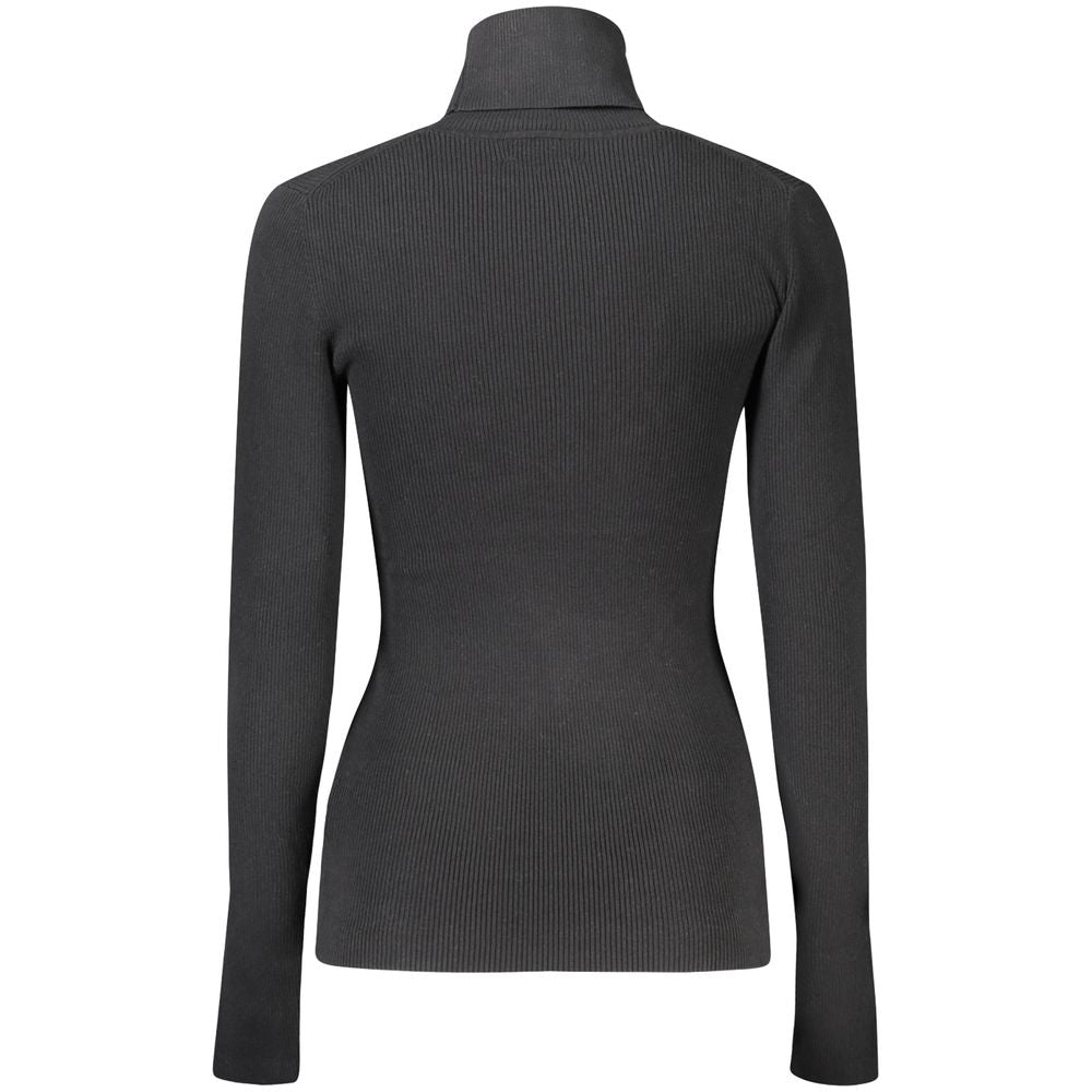 Pull Calvin Klein noir en coton pour femme