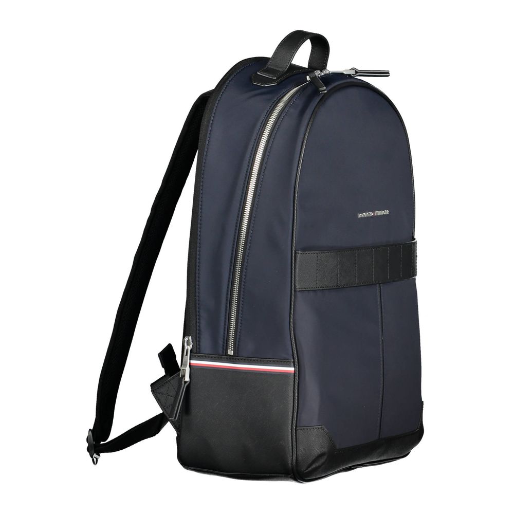 Zaino da uomo Tommy Hilfiger in poliestere blu