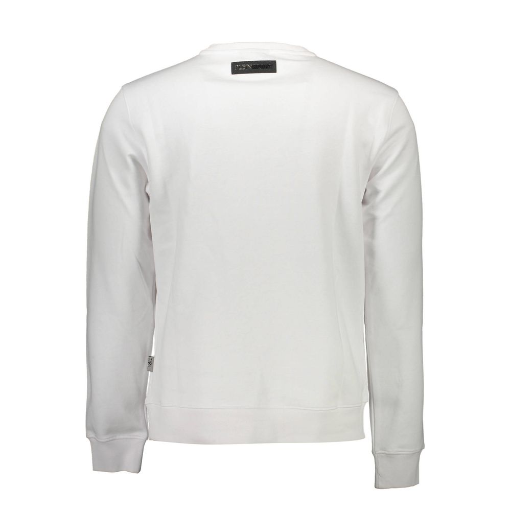 Felpa da uomo in cotone Plein Sport Bianco