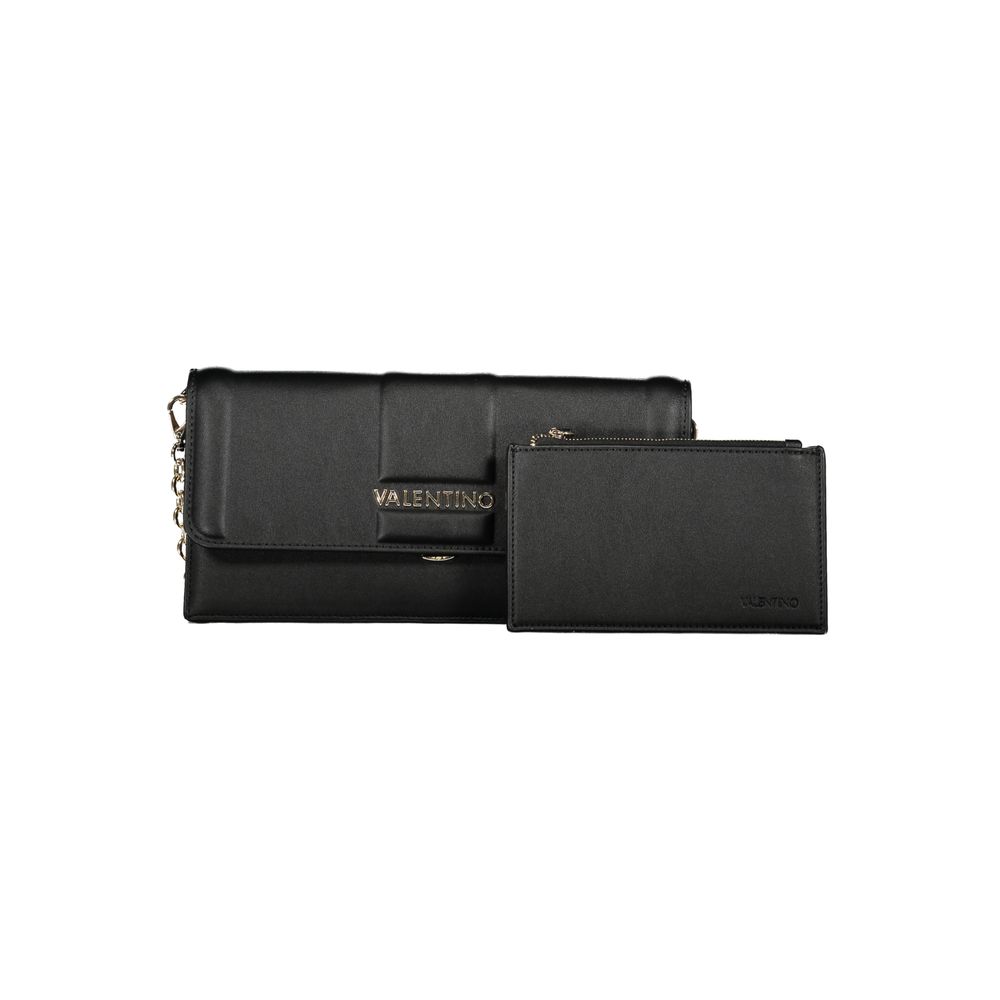 Pochette femme Mario Valentino en polyuréthane noir