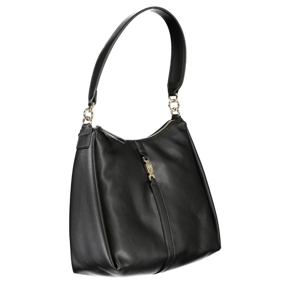 Sac bandoulière Tommy Hilfiger noir en polyester pour femme