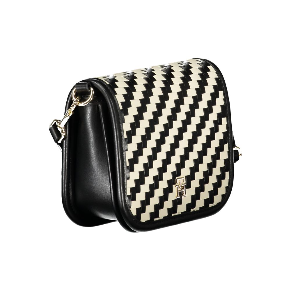 Sac à main Tommy Hilfiger pour femme en polyuréthane noir