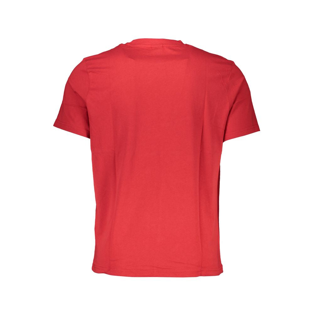 Maglietta da uomo in cotone rosso North Sails