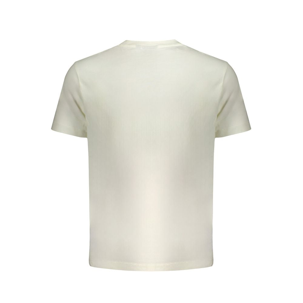 T-shirt da uomo in cotone bianco Wrangler