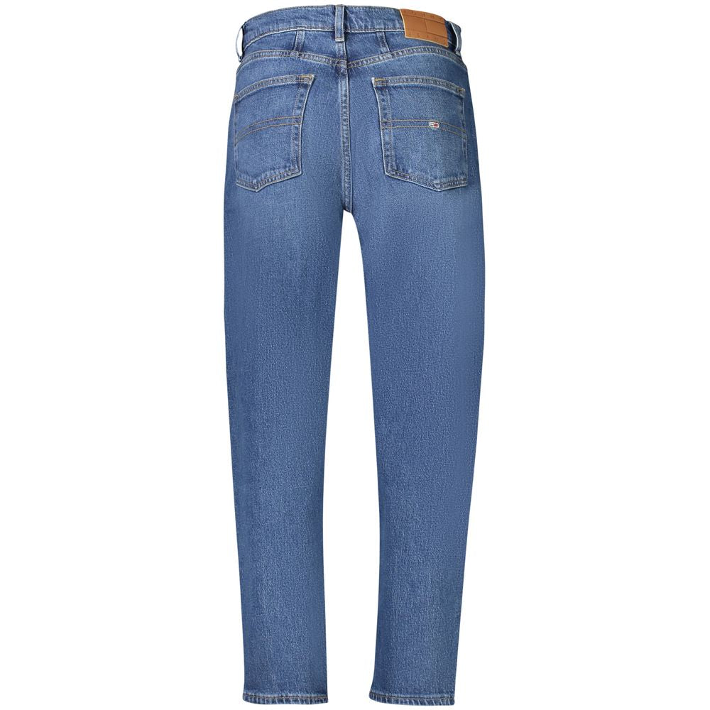 Jeans da donna in cotone blu Tommy Hilfiger