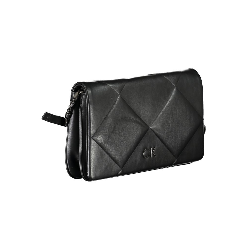 Sac bandoulière Calvin Klein noir en polyester pour femme
