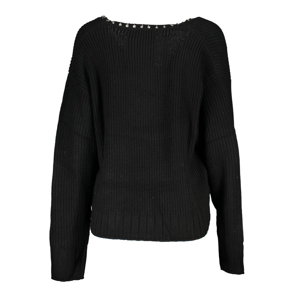 Patrizia Pepe Pull Femme Tessuto Noir