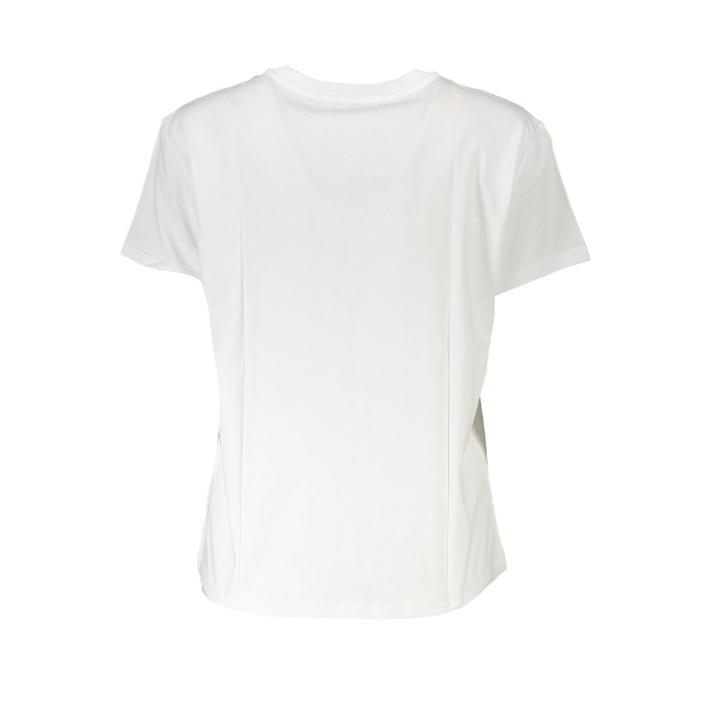 T-shirt da donna in cotone biologico Patrizia Pepe Bianco