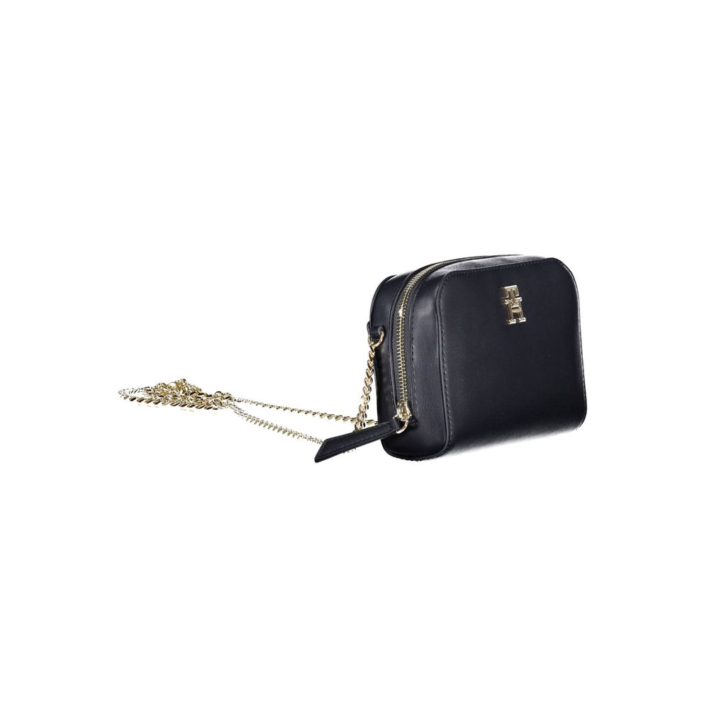 Borsa da donna Tommy Hilfiger in poliuretano blu
