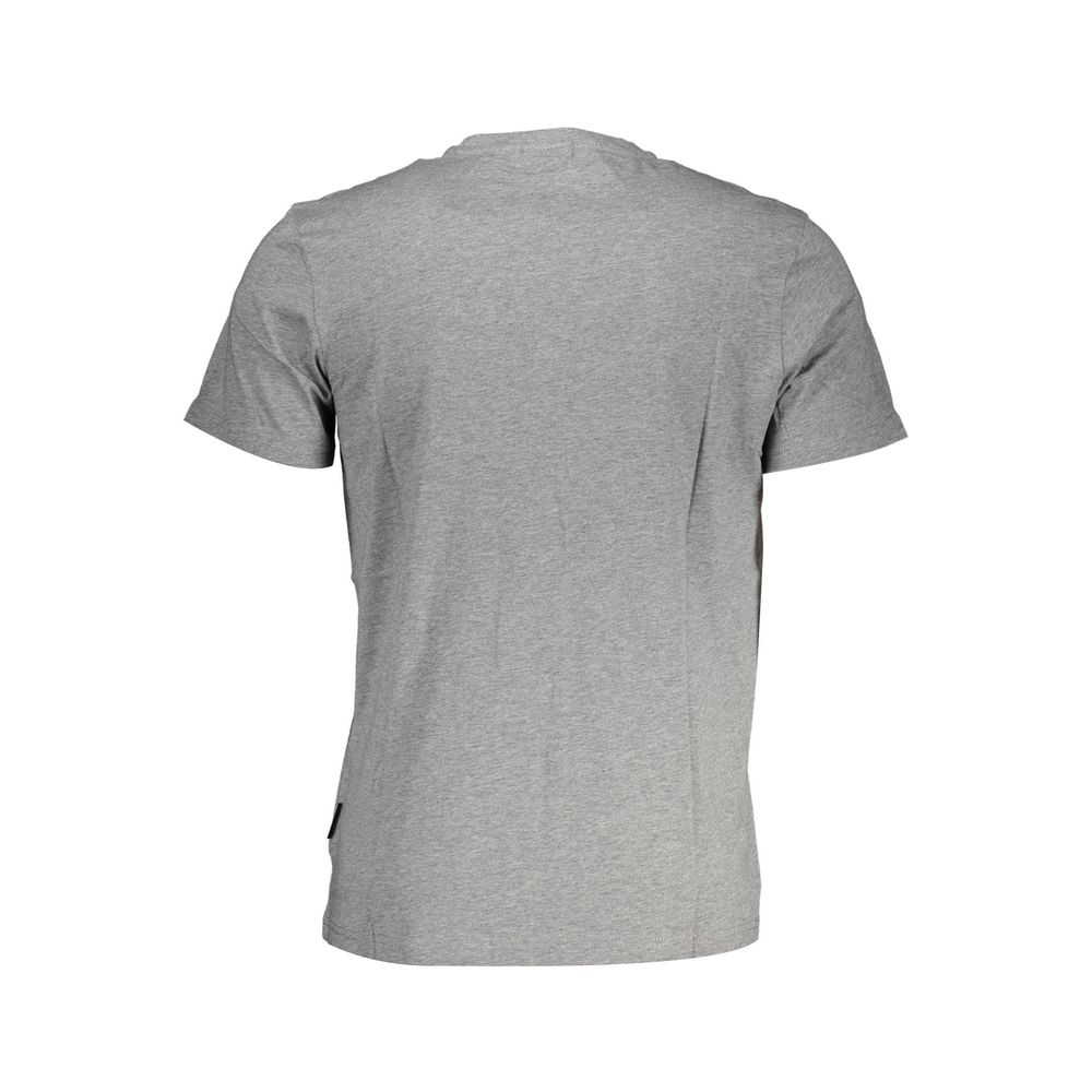 Napapijri Grigio Coton Hommes T-Shirt