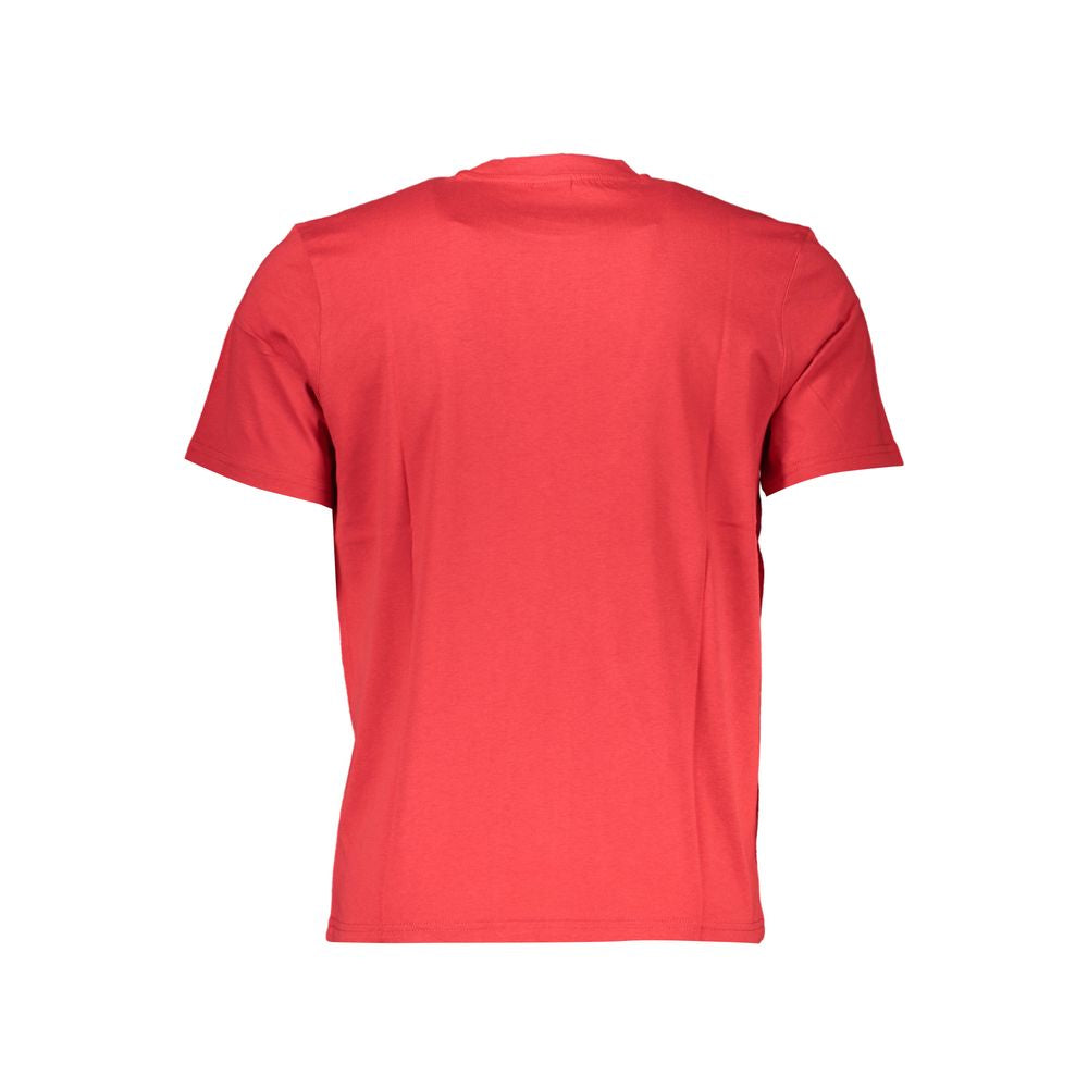 Maglietta da uomo in cotone rosso North Sails