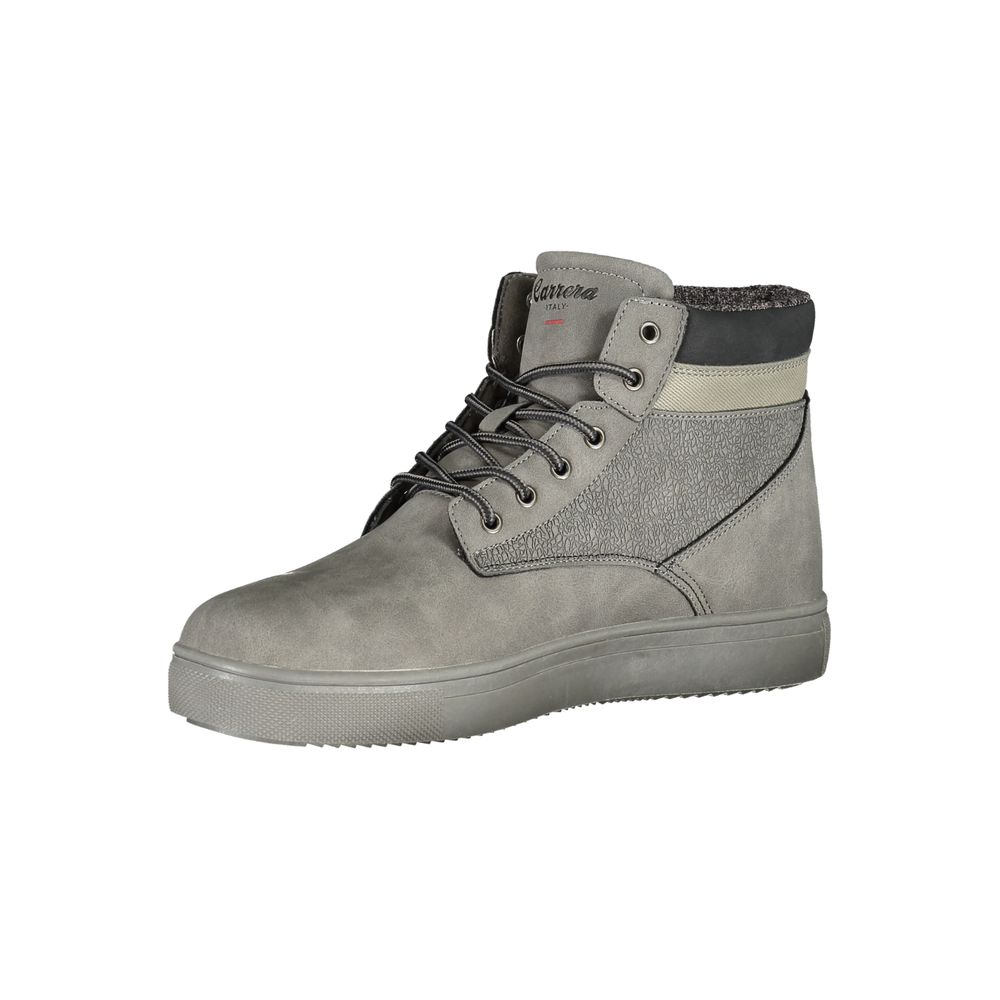 Carrera Grey Poliuretano Men Ankle Boot