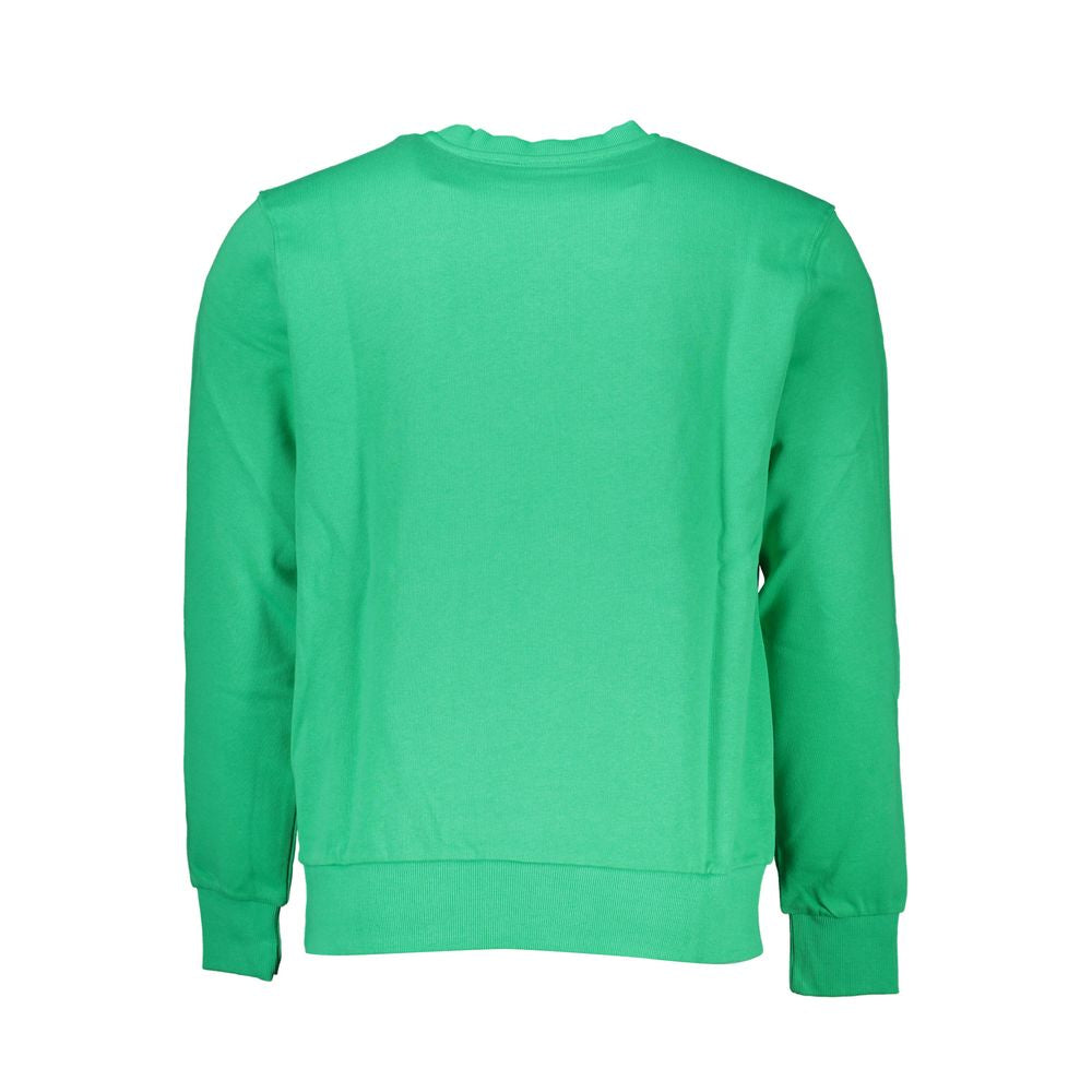 Maglione da uomo in cotone verde North Sails