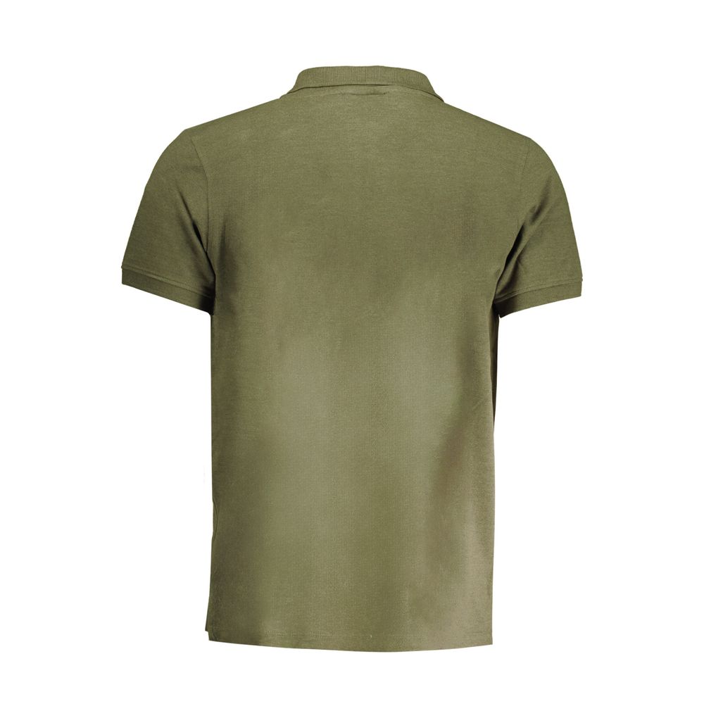 Polo homme en coton vert Norvège 1963