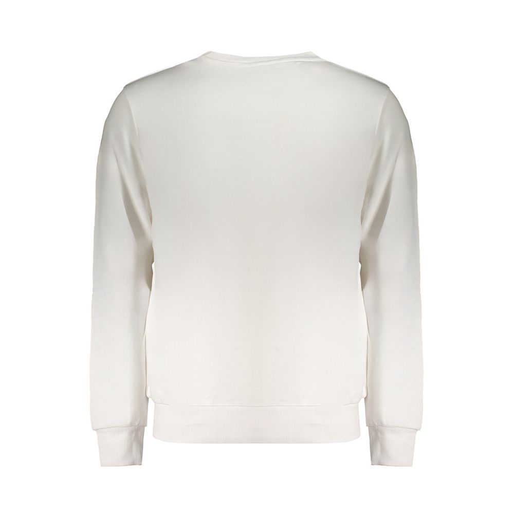 Felpa da uomo in cotone bianco North Sails