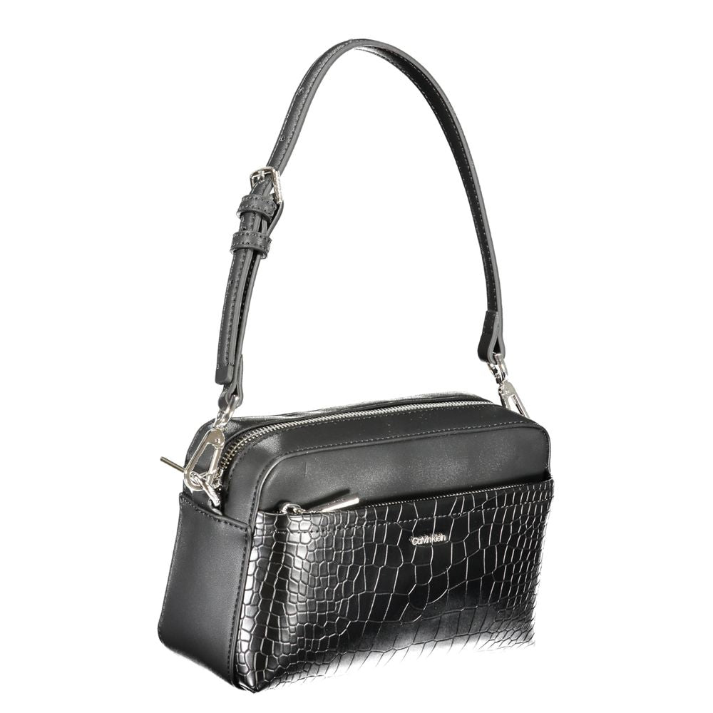 Borsa da donna Calvin Klein Nero Poliuretano