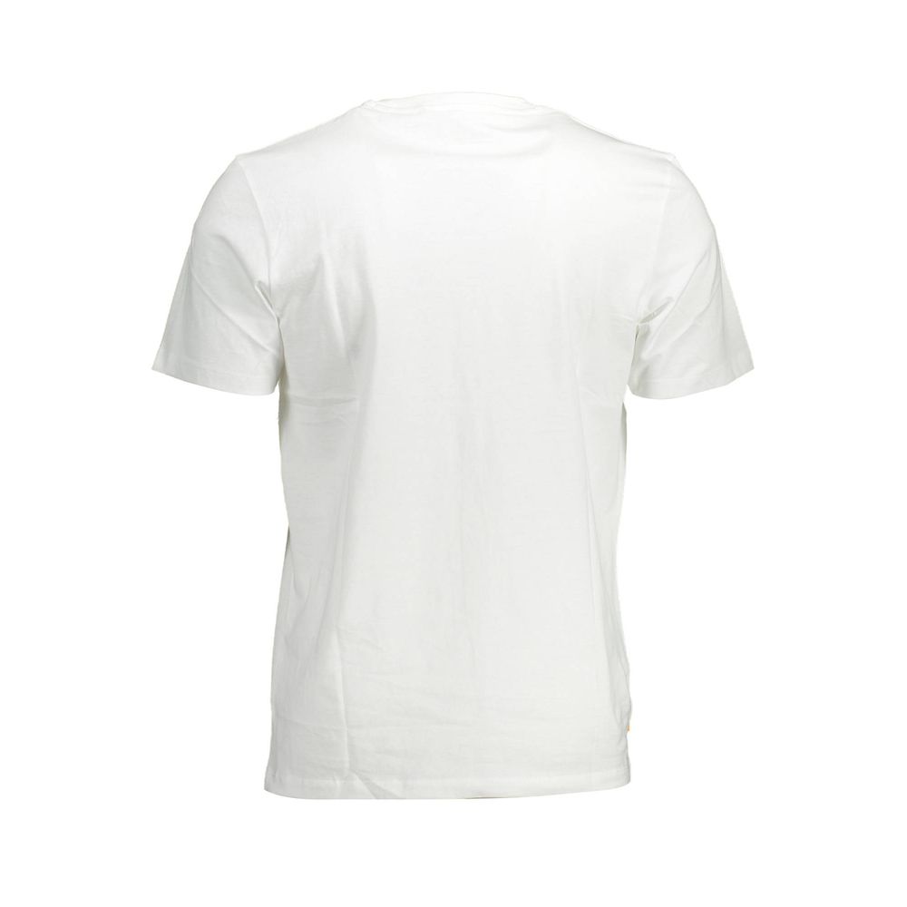 Maglietta da uomo in cotone biologico Timberland Bianco