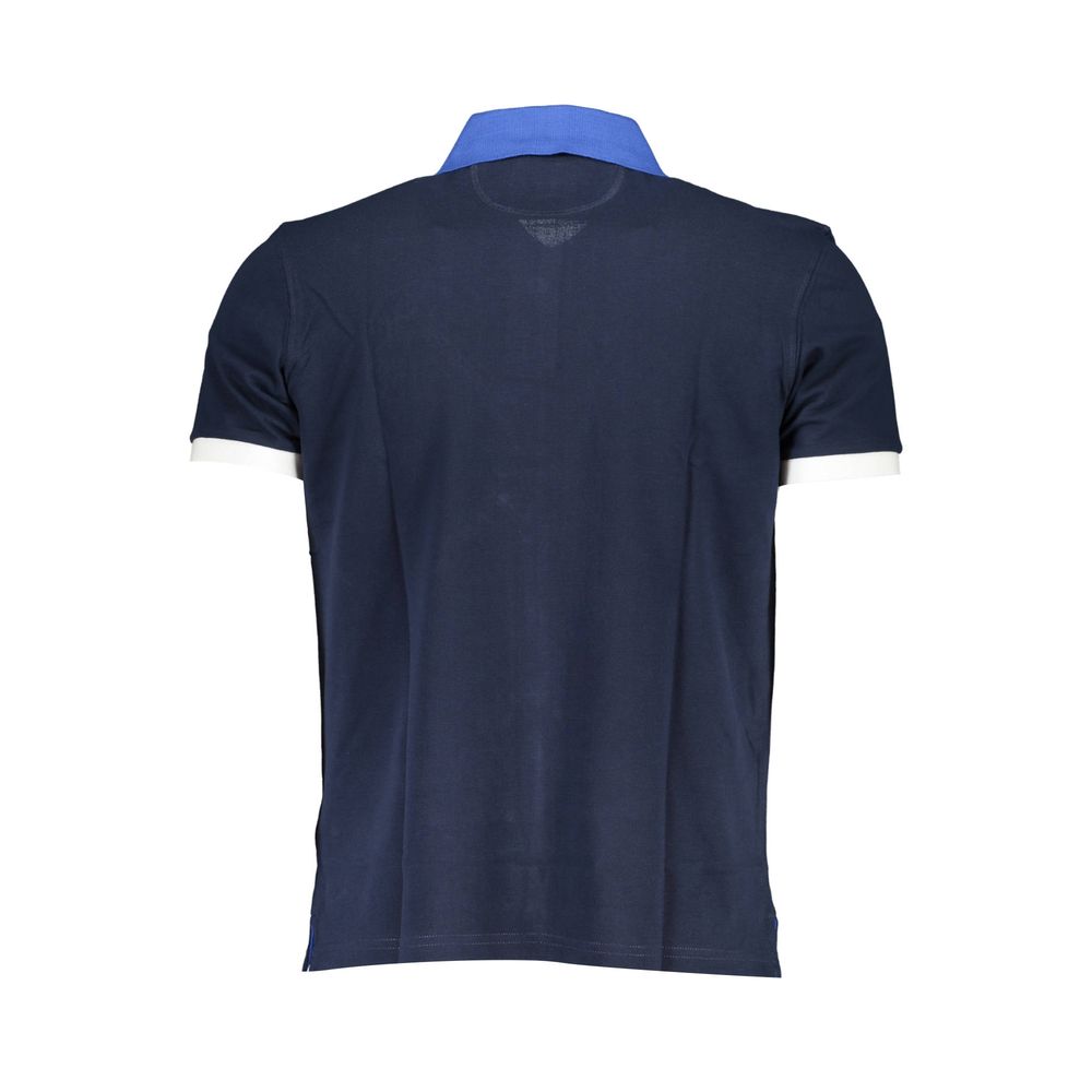 Polo homme La Martina en coton bleu