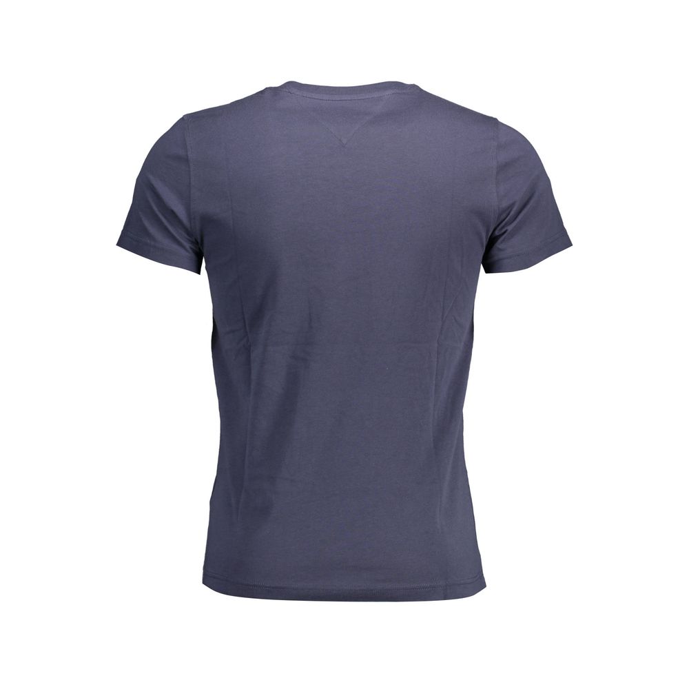 T-shirt Tommy Hilfiger bleu en coton biologique pour homme