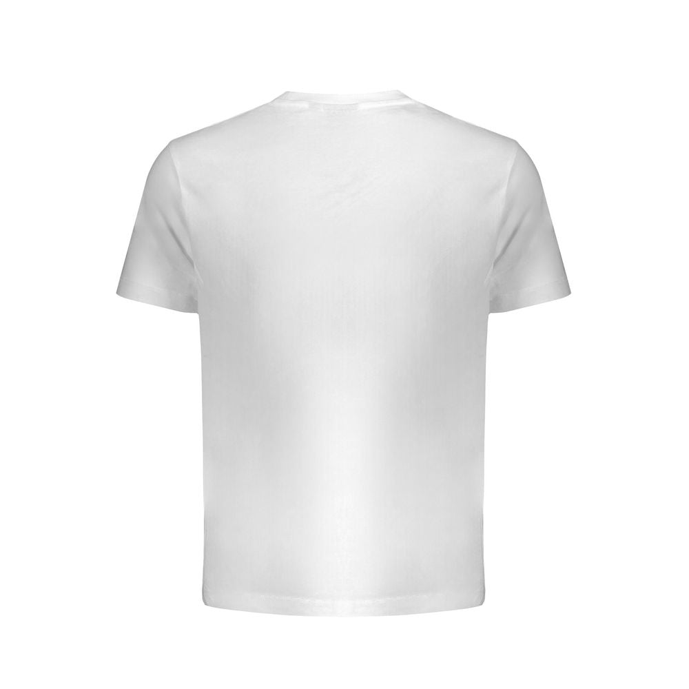 T-shirt da uomo in cotone Lee Bianco