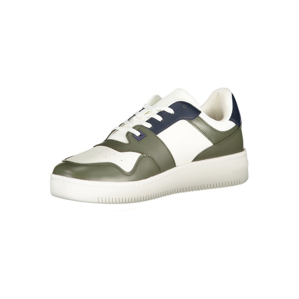 Baskets Tommy Hilfiger Verde en cuir pour homme