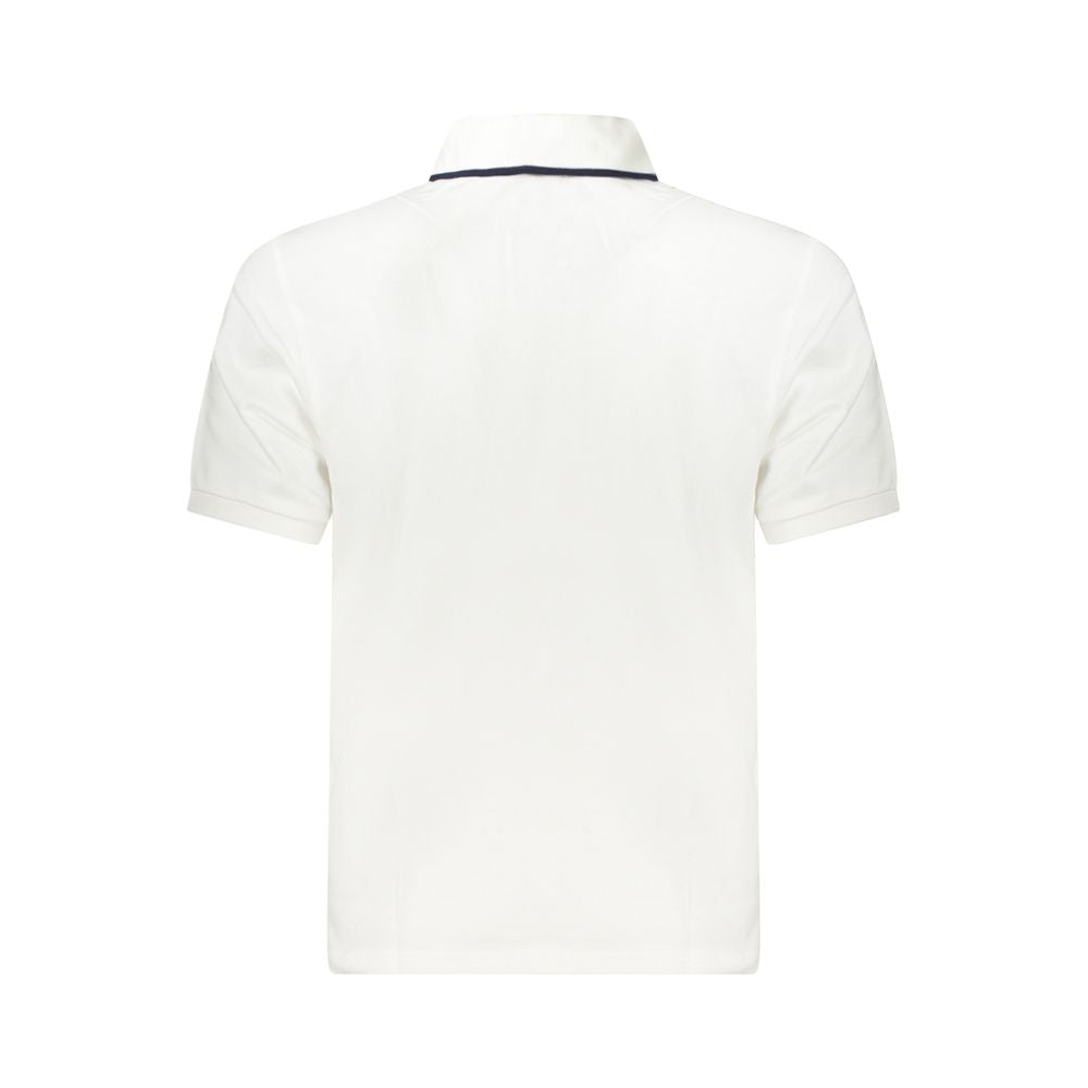 Polo da uomo in cotone bianco North Sails