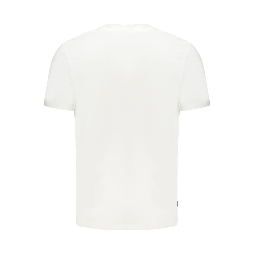 Maglietta da uomo in cotone bianco Timberland