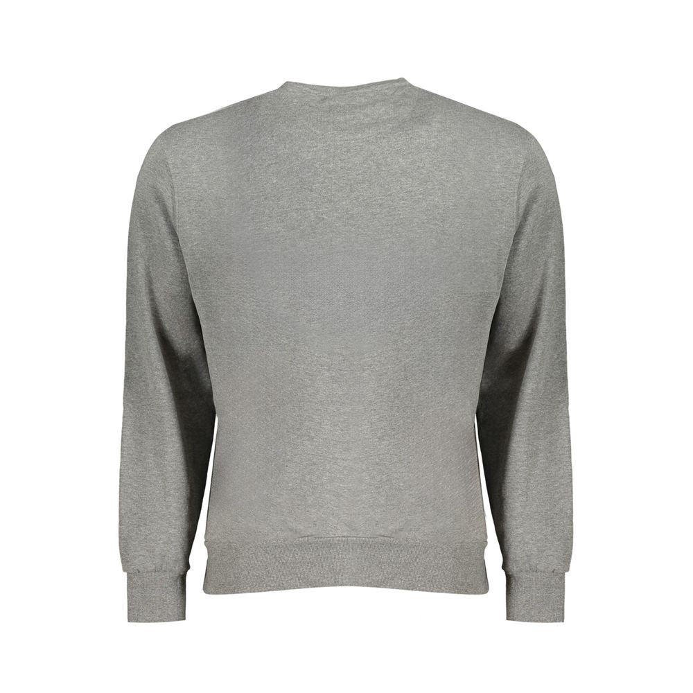 Felpa da uomo in cotone grigio North Sails