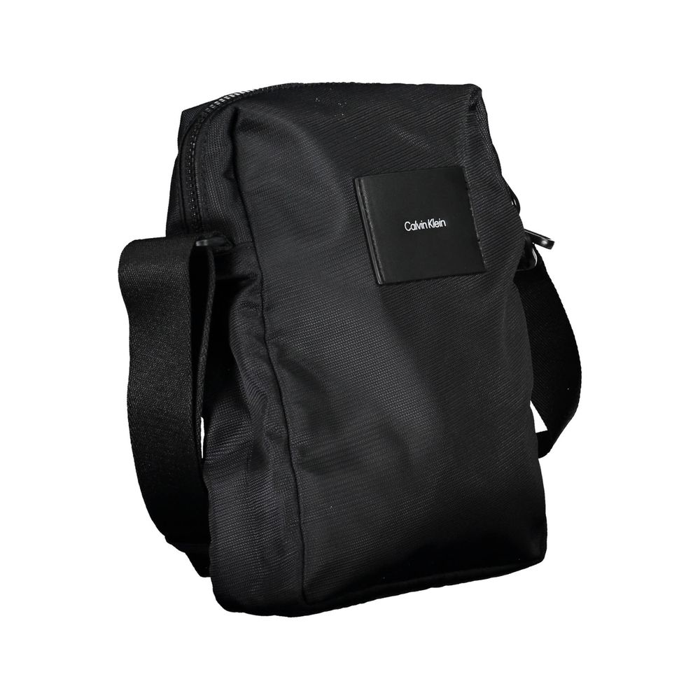 Calvin Klein Borsa a Tracolla da Uomo Nera in Poliestere