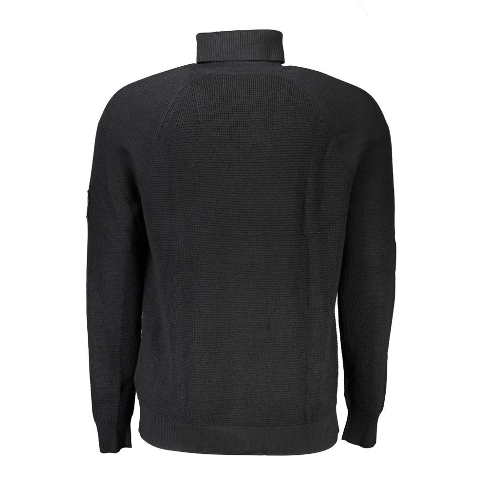 Maglione da uomo in lana nera Calvin Klein
