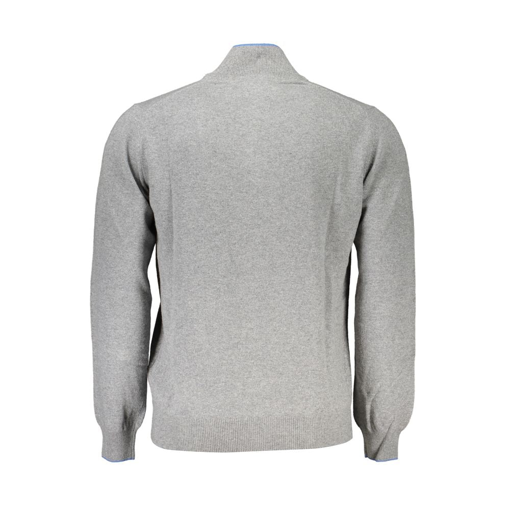 Maglione da uomo in viscosa grigio Harmont & Blaine