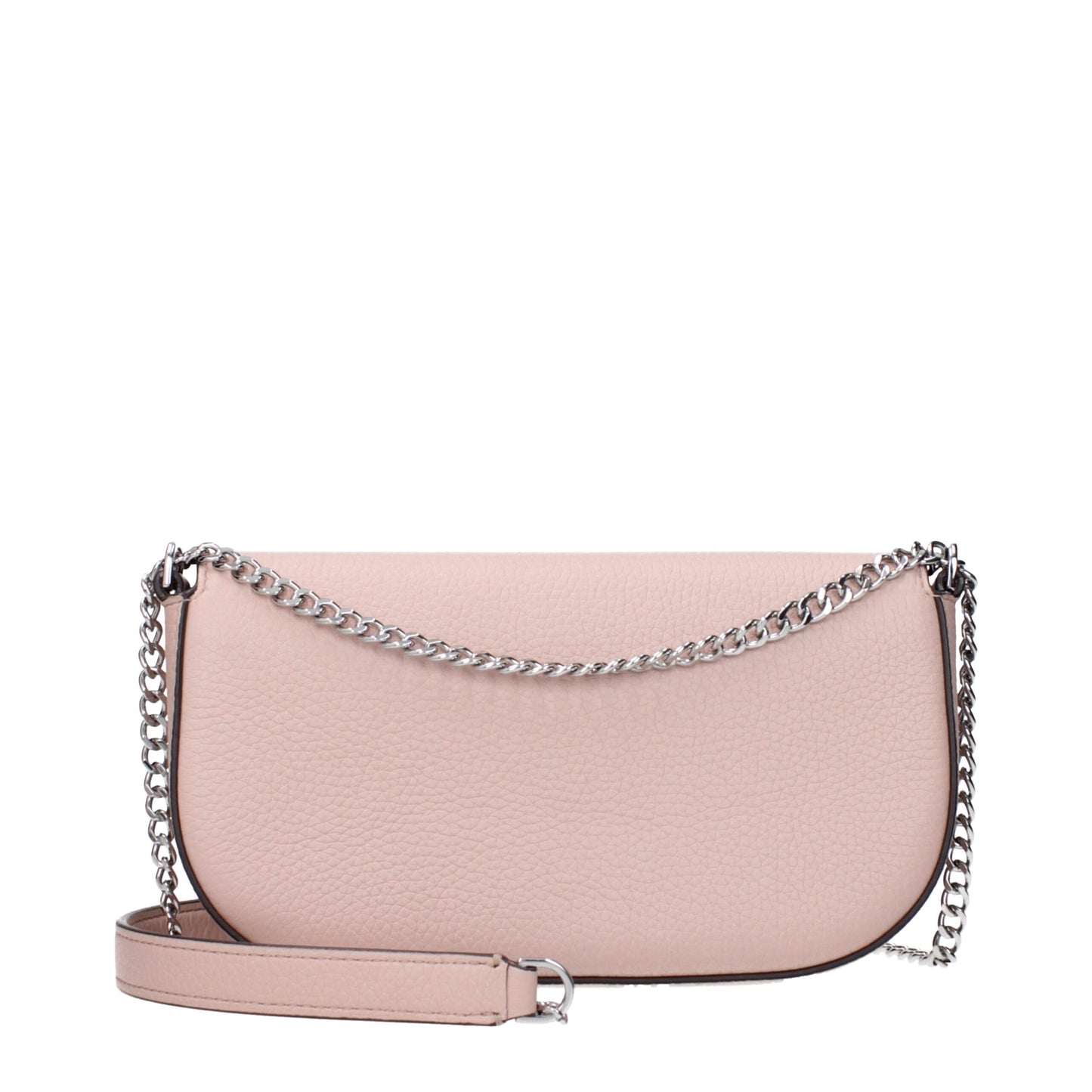Borsa a tracolla in pelle rosa Tory Burch