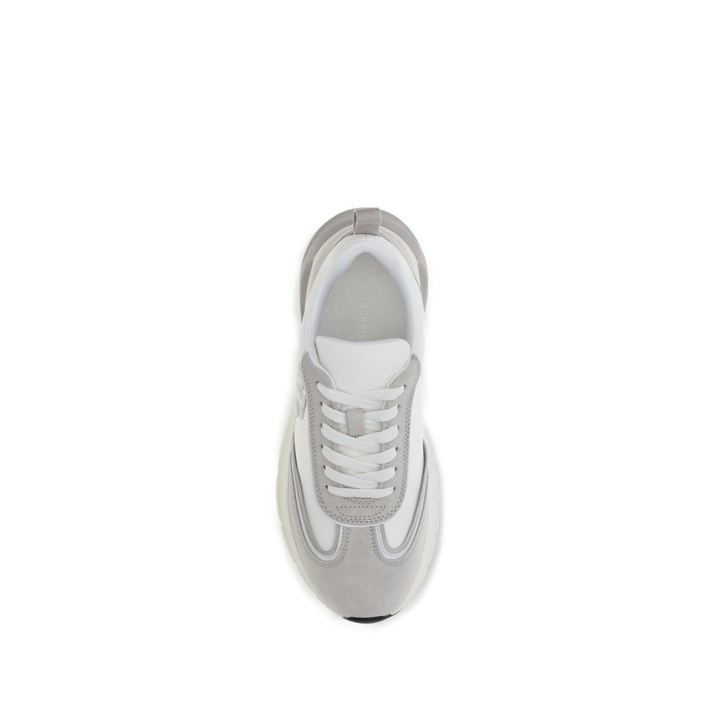 Baskets de sport Bos Taurus en cuir de veau blanc de Tory Burch