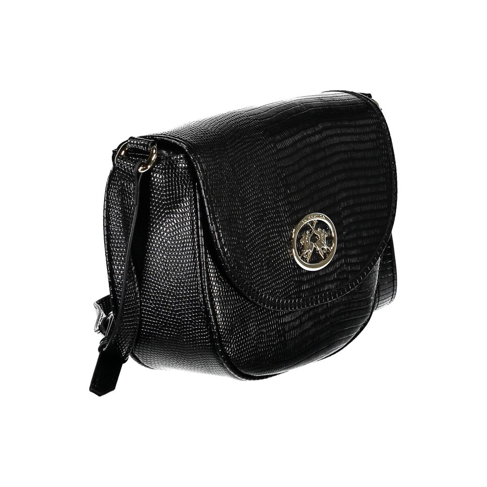 Sac à bandoulière La Martina en polyuréthane noir pour femme